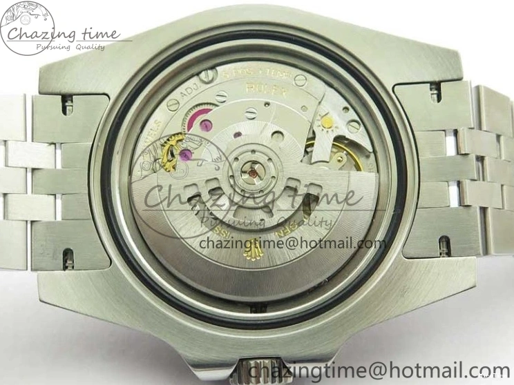 MiroTime 0401 GMT-Master II White Blue Diamonds Bezel 904L Steel GMF Best Edition Black Dial On Jubilee Bracelet SA3285 CHS V Original 2579